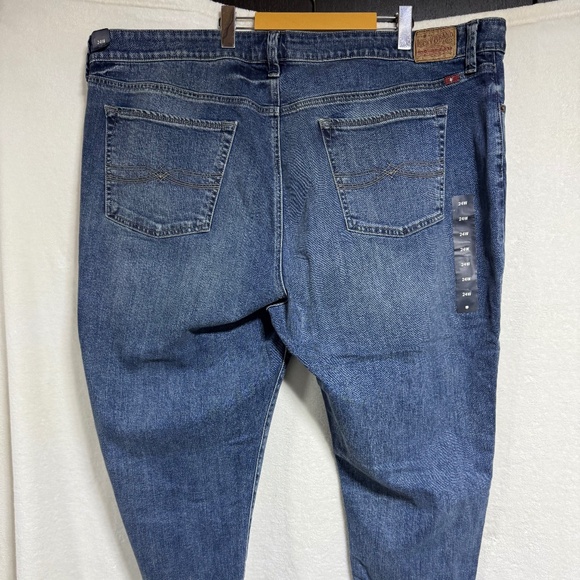 Lucky Brand Reese Boyfriend Jeans Womens Plus 24W Blue Denim Cropped Tapered Leg - Picture 5 of 11